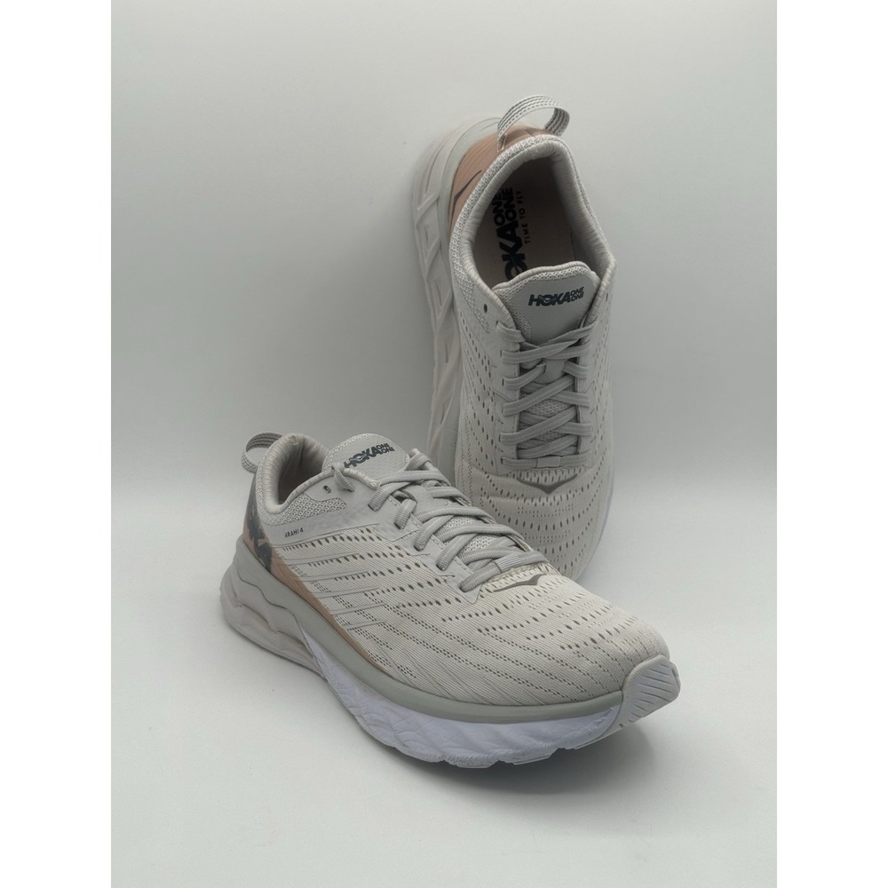 Hoka One One Arahi 4 Women's Running Walking Shoes Nimbus Cloud LunarRock Sz 8.5 - Picture 11 of 16